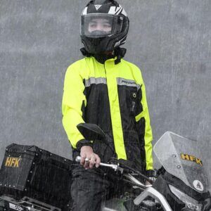 Áo Mưa Bộ Motowolf MDL 0402 Xám - Ảnh 5