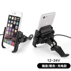 Giá Đỡ Điện Thoại Motowolf MDL 2805 Chân Kính Đen Sạc - Ảnh 1