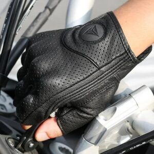 Găng Tay Cụt Ngón Motowolf MDL 0302B Đen - Ảnh 7