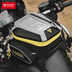 Túi Gắn Bình Xăng Motowolf MDL 0711 Đen Vàng - Ảnh 12