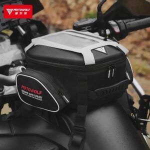Túi Gắn Bình Xăng Motowolf MDL 0711 Đen Vàng - Ảnh 11