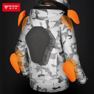 Áo Giáp Chống Nước Motowolf MDL 0520 Camo - Ảnh 7