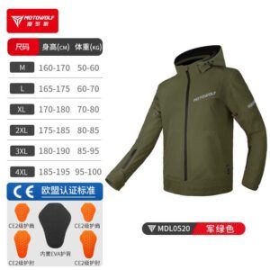 Áo Giáp Chống Nước Motowolf MDL 0520 - Ảnh 7