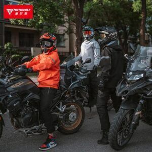 Áo Mưa Bộ Motowolf MDL 0403B Xám - Ảnh 4