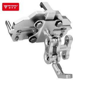 Giá Đỡ Điện Thoại Chống Trượt Motowolf MDL 2826 Chân Kính Đen - Ảnh 8