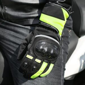 Găng Tay Chống Nước Motowolf MDL 0307B Đen Vàng - Ảnh 2