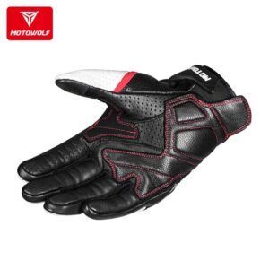 Găng Tay Da Thoáng Khí Motowolf MDL 0305 Dài Ngón - Ảnh 10