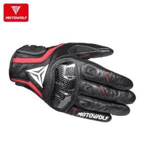 Găng Tay Da Thoáng Khí Motowolf MDL 0305 Dài Ngón - Ảnh 13