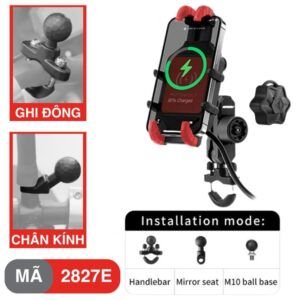 Giá Đỡ Điện Thoại Chống Rung Motowolf MDL 2827E - Ảnh 3