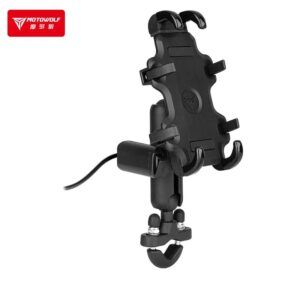 Giá Đỡ Điện Thoại Motowolf MDL 2830 Có Sạc - Ảnh 3