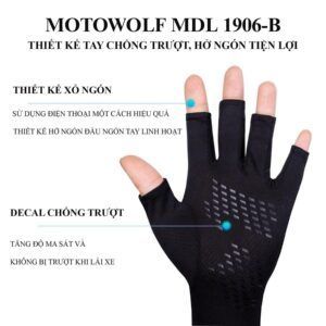 Bao Ống Tay Chống Nắng Motowolf MDL 1906-B - Ảnh 5
