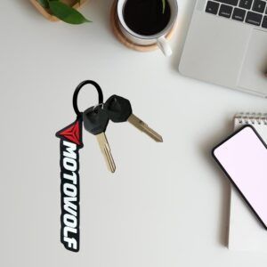 Móc Khóa Cao Su Motowolf - Ảnh 3